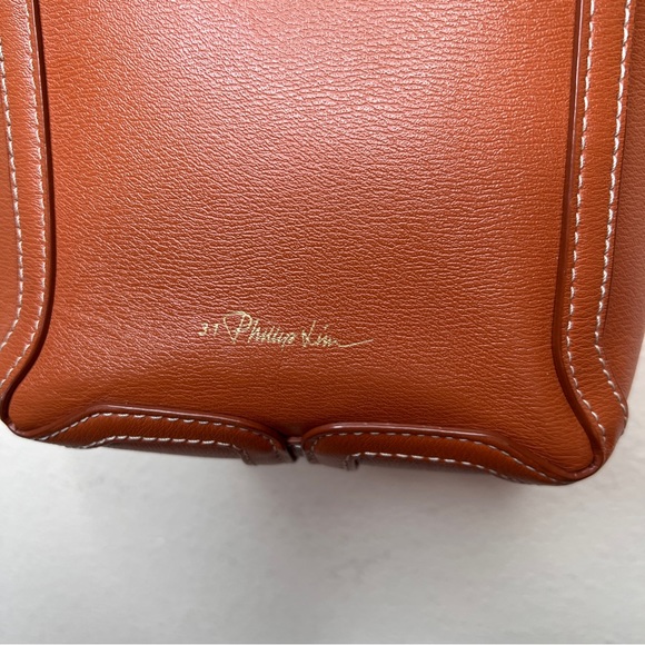 Phillip Lin 3.1 Cognac Pashli Leather Camera Bag - Picture 6 of 9